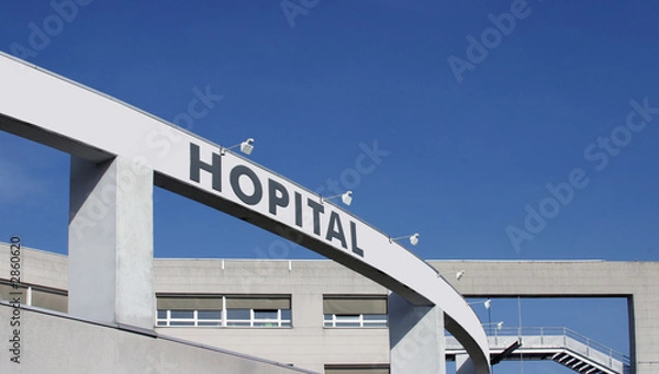 Obraz Francuski szpital publiczny