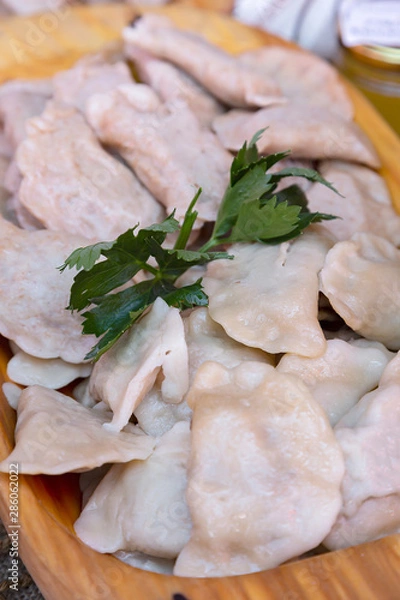 Obraz Domowe pierogi