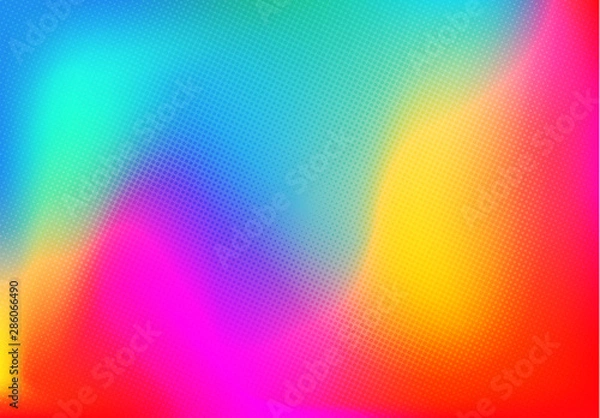 Fototapeta Background colorful halftone gradient vector background
