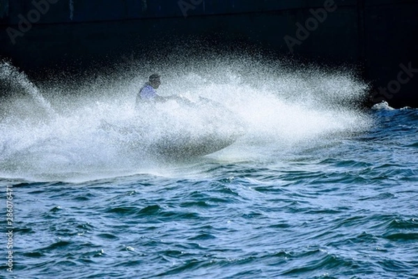 Fototapeta wave on beach