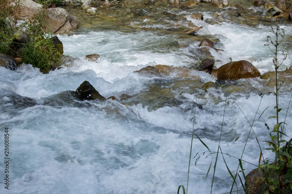 Obraz river in winter