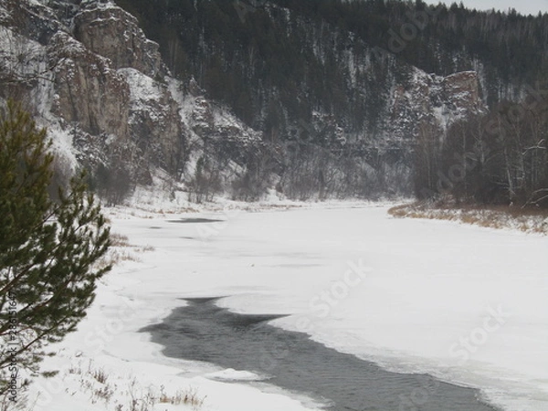 Obraz река Ай , Республика Башкортостан 