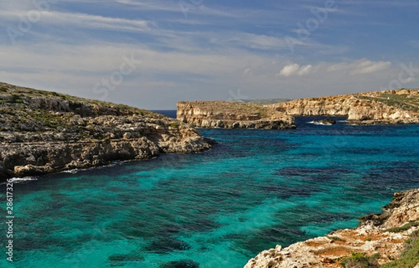 Obraz Blue Lagoon - Comino Malte