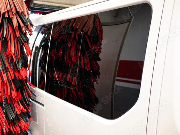 Fototapeta  automatic car wash