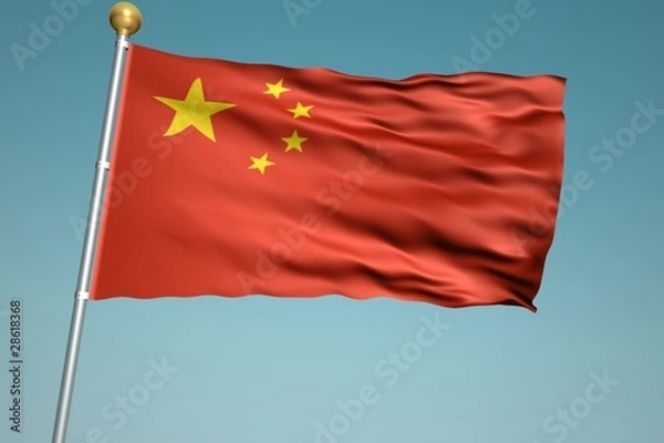 Obraz 中華人民共和国の国旗