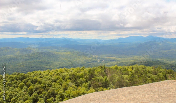 Obraz a summit overlooking the Adirondacks