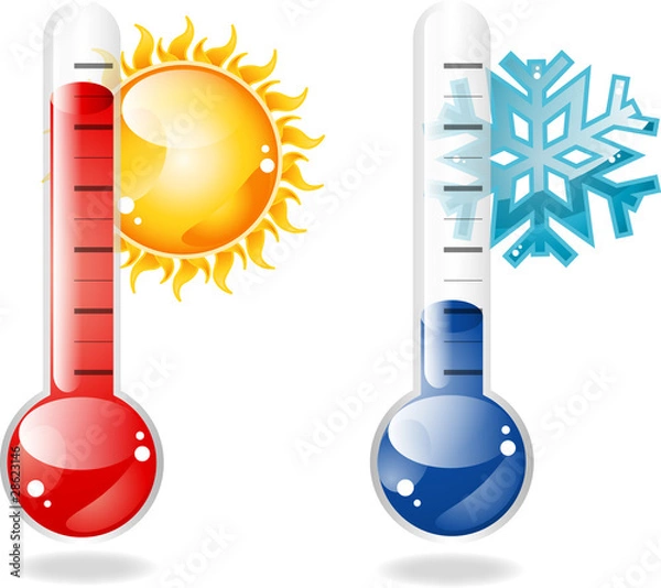 Fototapeta Termometry