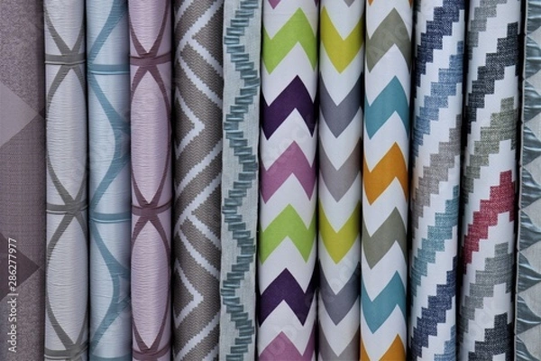 Obraz multi-colored fabric canvases