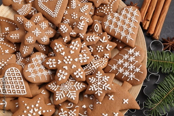 Obraz Gingerbread cookies.