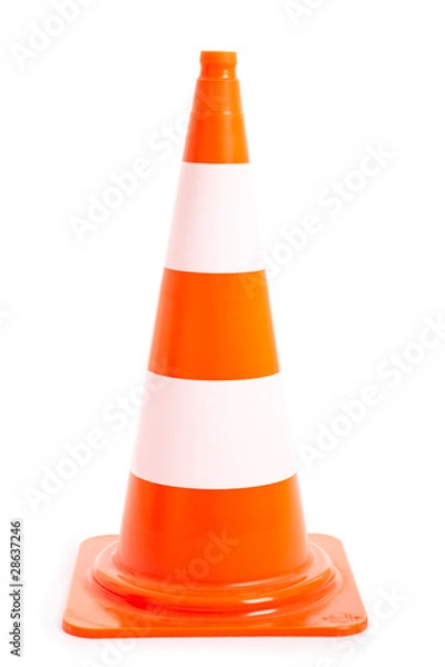 Obraz Verkehrsleitkegel