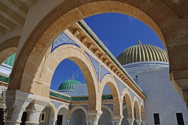 Obraz Architektura arabska - Monastir Tunezja