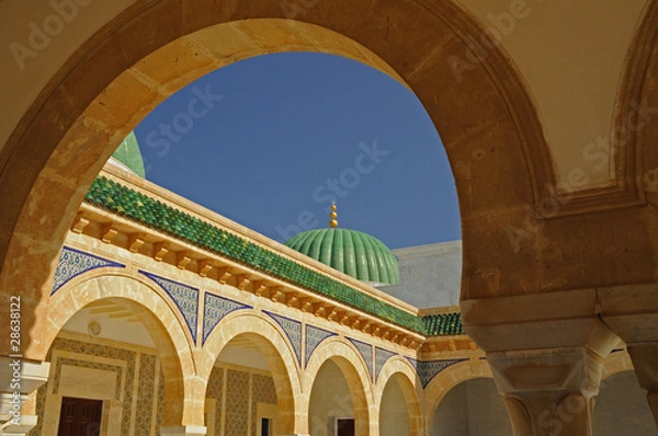 Obraz Architecture arabe - Monastir Tunisie