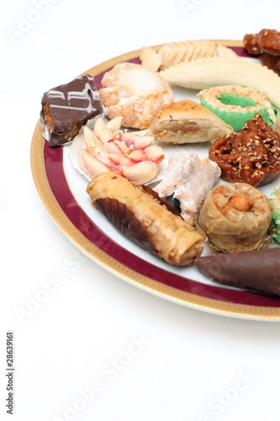 Obraz Surtido de dulces marroquíes