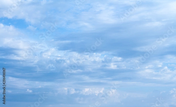 Fototapeta blue sky with clouds