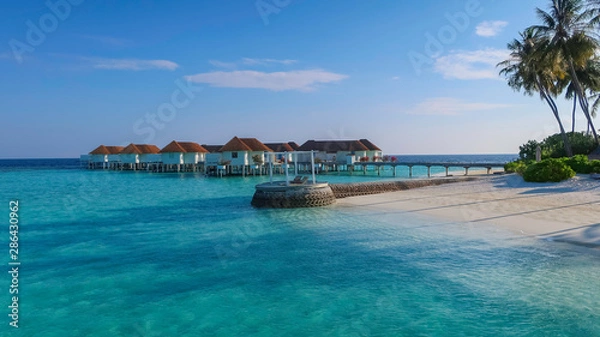 Obraz モルディブの海