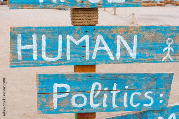 Obraz Colorful quotes in Vama Veche, Romania