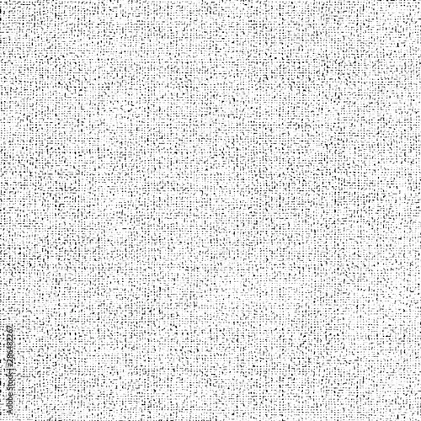 Fototapeta Grunge is black and white. Vector texture of destruction. Abstract monochrome background. Pattern of cracks. Vintage worn surface. The aged wall in gloomy chips