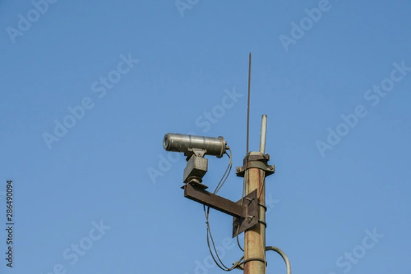 Fototapeta Oil pipelines and valves