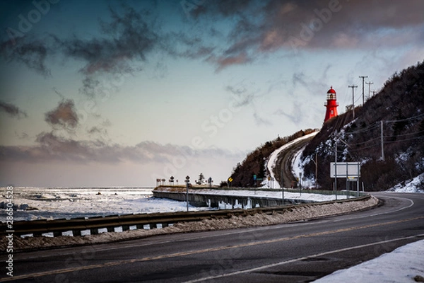 Obraz wybrzeże Gaspesian