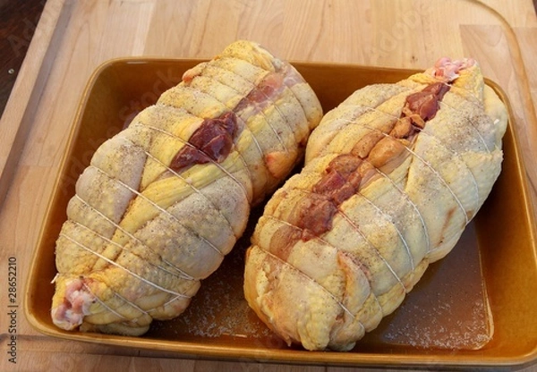 Obraz poularde farcie