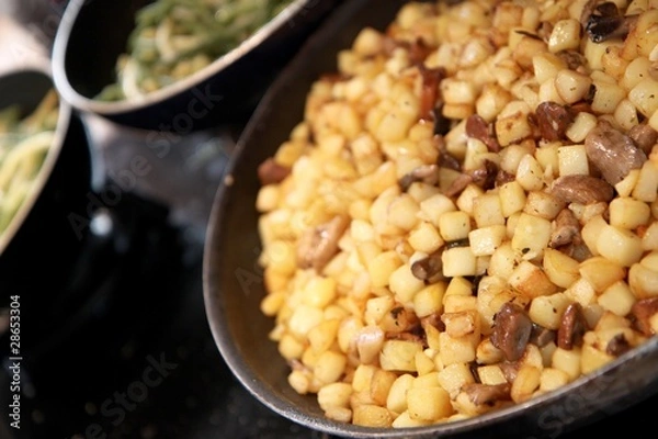 Obraz poelée de legumes