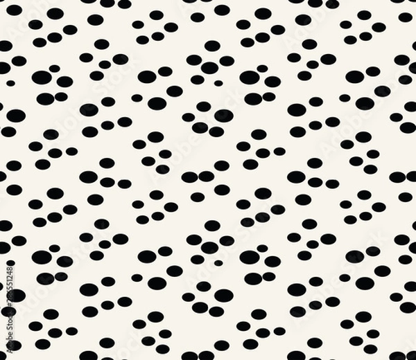 Fototapeta abstract geometric dot pattern for seamless background, simple minimalist graphic , retro decoration and fabric