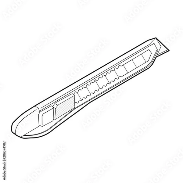 Obraz Cutter [schwarz-weiß]