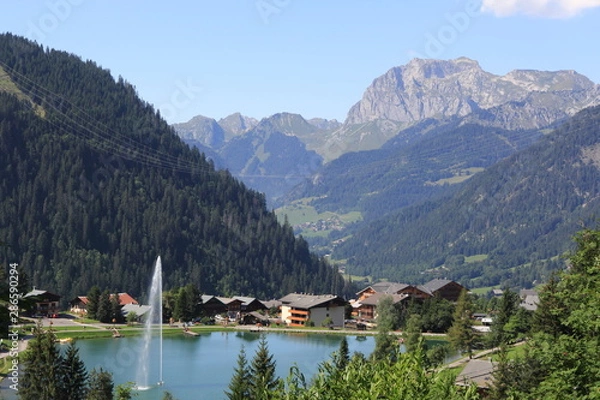 Obraz Châtel en Haute-Savoie