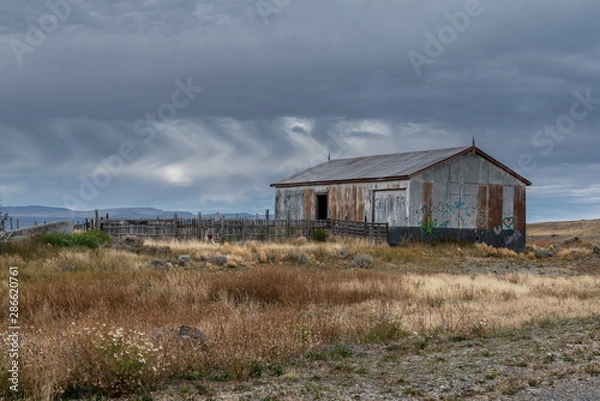 Obraz galpon abandonado