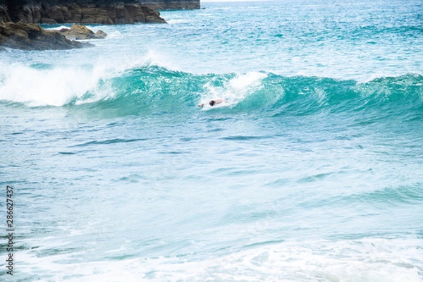 Obraz Bodysurfing Cornwall
