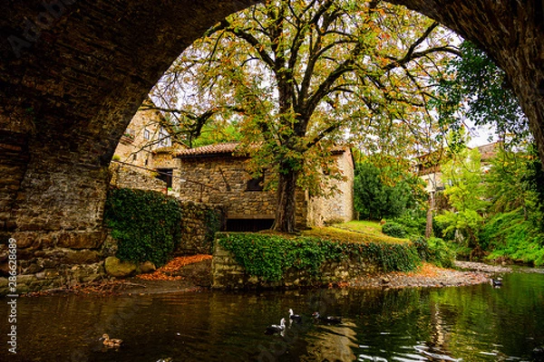 Obraz Potes pueblo medieval