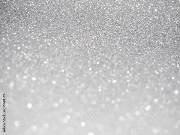 Fototapeta silver glitter abstract background