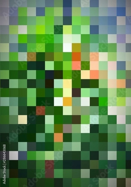 Obraz abstract mosaic background with squares