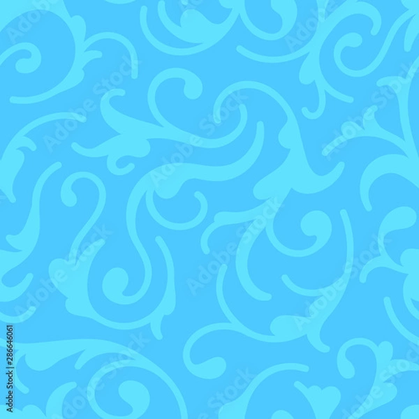 Fototapeta Vector illustration.Seamless frosty pattern background.EPS 8.