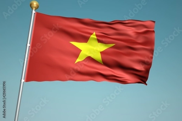 Obraz ベトナムの国旗