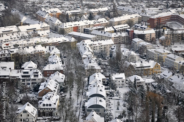 Obraz Stadt im Winter