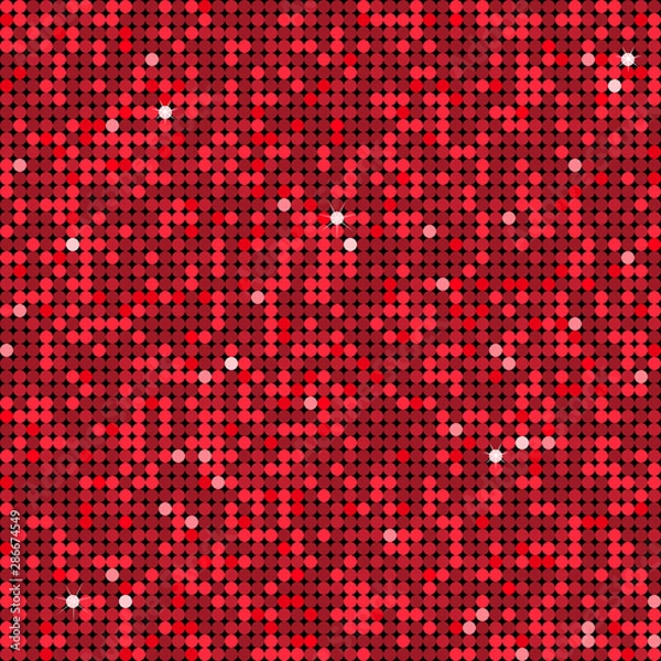 Obraz Glittery disco pattern