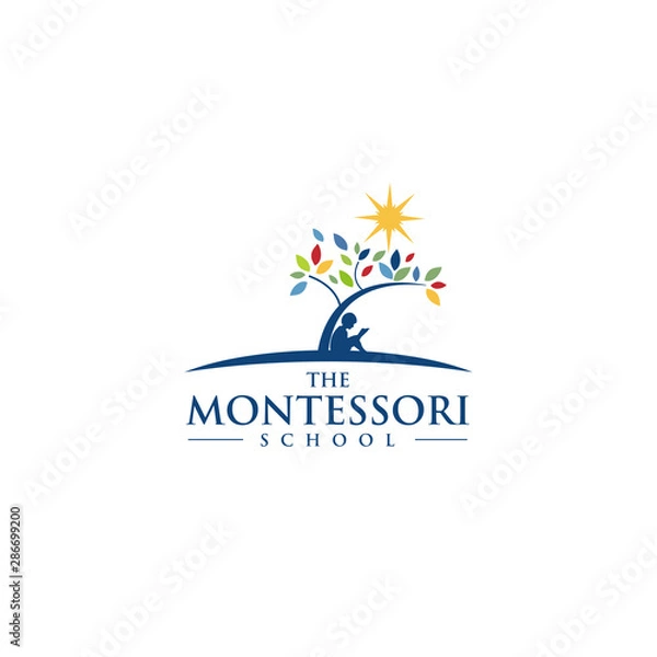 Obraz Study for a bright future Logo