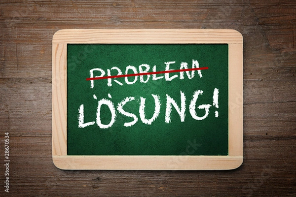 Obraz Problem Lösung