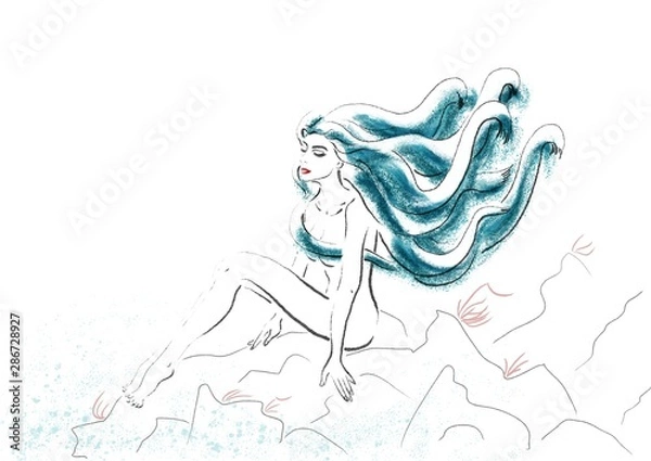 Fototapeta Water Nymph