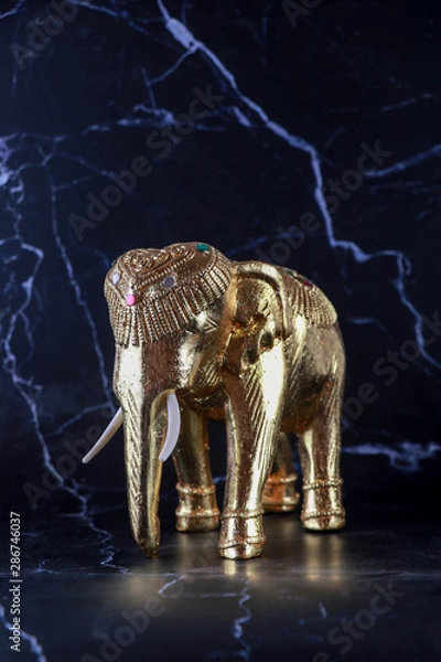 Obraz Elephant, carving, handmade crafts
