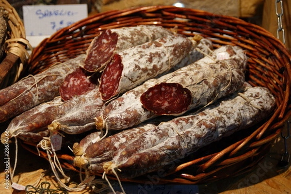 Fototapeta Les saucissons