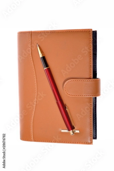 Obraz Planner and red pen