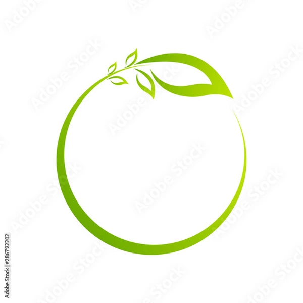 Obraz Ecology, organic icon set. Eco-icons