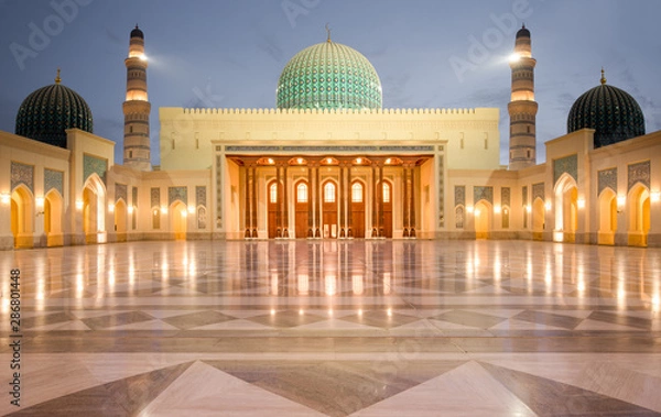 Obraz The grand Sultan Qaboos mosque