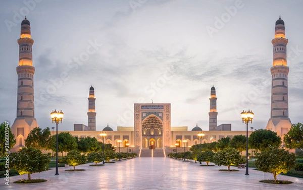 Obraz The grand Sultan Qaboos mosque