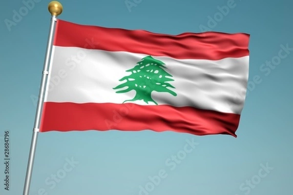 Fototapeta レバノンの国旗