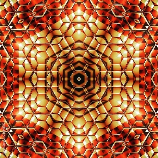 Obraz abstract orange background