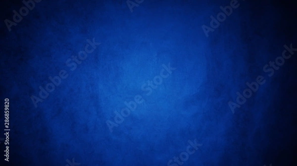 Fototapeta Dark, blurred, simple background, blue black abstract background blur gradient