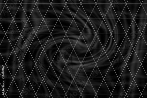 Fototapeta abstract, pattern, blue, texture, design, black, illustration, wallpaper, metal, backdrop, dot, light, halftone, grid, technology, art, graphic, dots, circle, dark, 3d, digital, element, backgrounds
